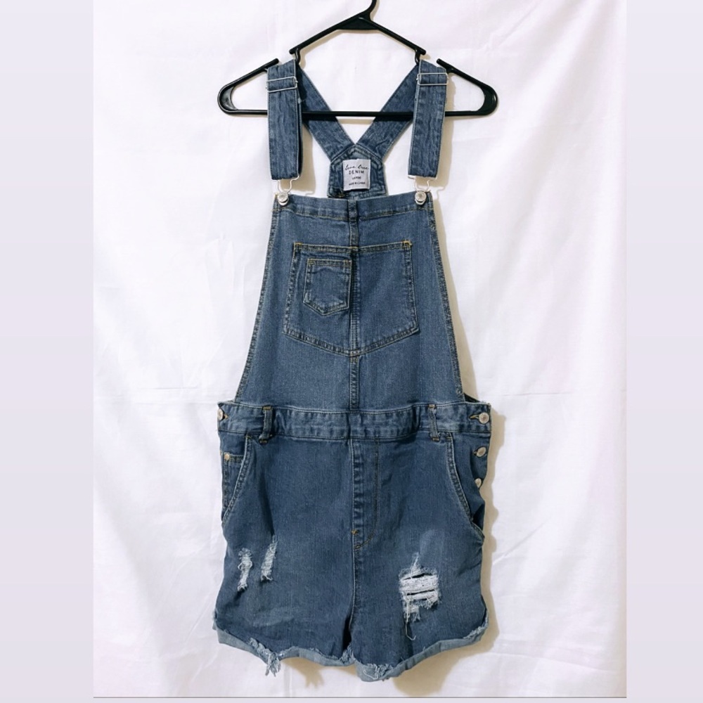 H&M Distress Overalls